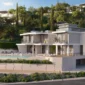 Diamante Villa exterior with sea views – Tierra Viva Lamborghini villas, Benahavís