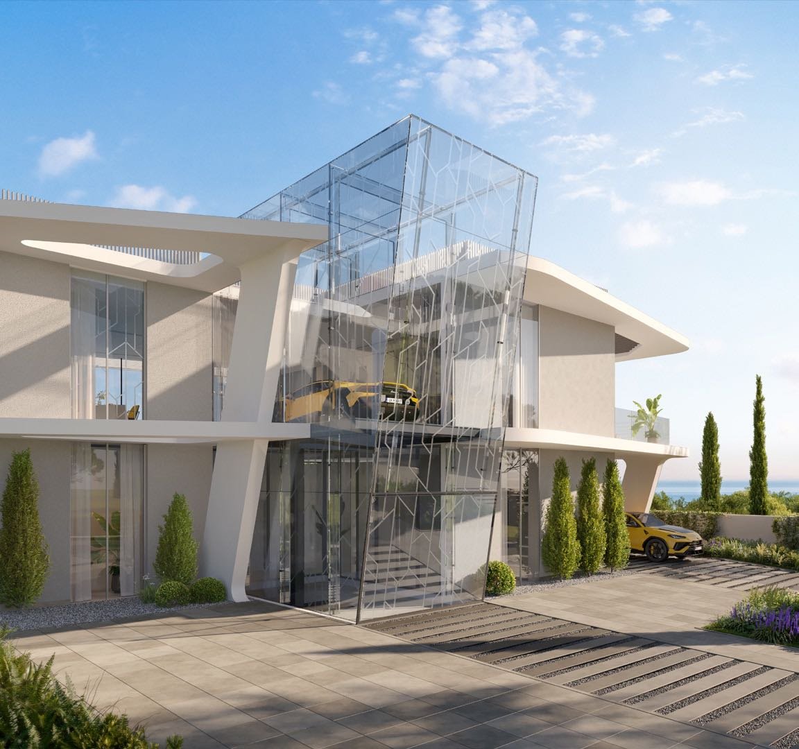 Villa Painite – Tierra Viva (render)